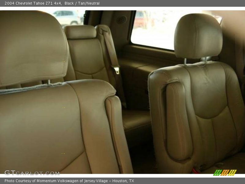 Black / Tan/Neutral 2004 Chevrolet Tahoe Z71 4x4