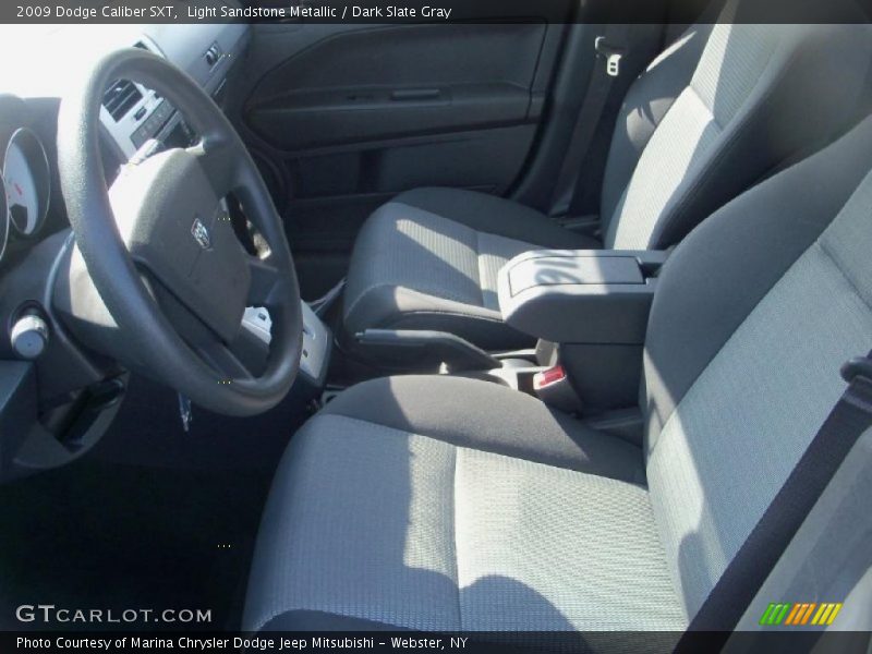 Light Sandstone Metallic / Dark Slate Gray 2009 Dodge Caliber SXT