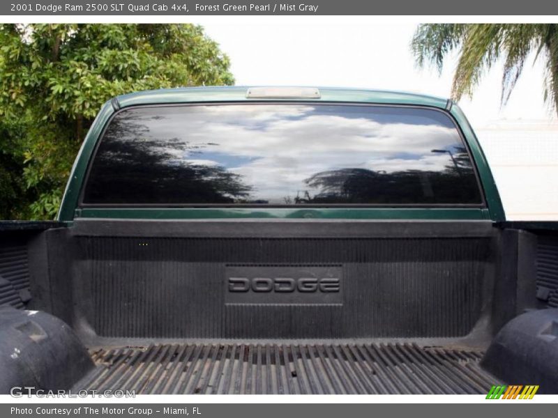 Forest Green Pearl / Mist Gray 2001 Dodge Ram 2500 SLT Quad Cab 4x4