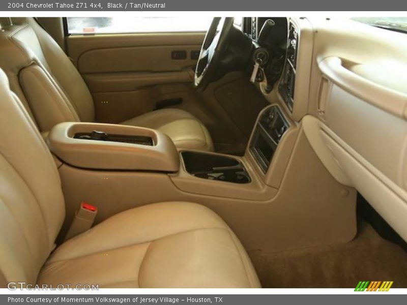 Black / Tan/Neutral 2004 Chevrolet Tahoe Z71 4x4