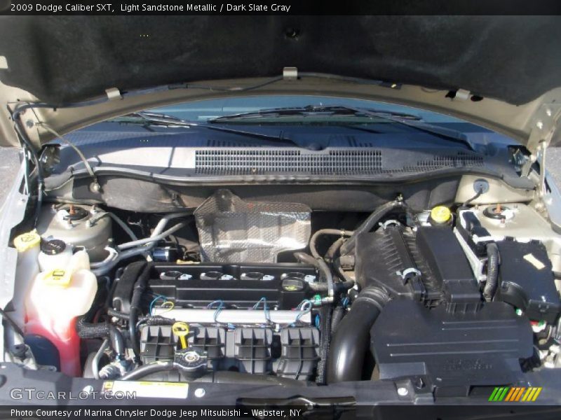 Light Sandstone Metallic / Dark Slate Gray 2009 Dodge Caliber SXT