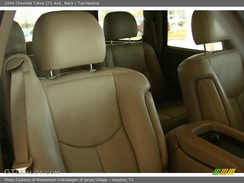 Black / Tan/Neutral 2004 Chevrolet Tahoe Z71 4x4