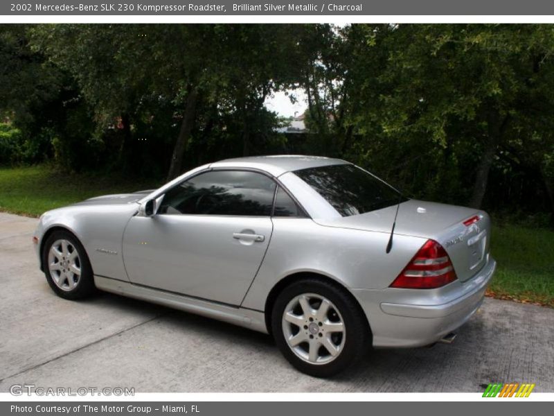Brilliant Silver Metallic / Charcoal 2002 Mercedes-Benz SLK 230 Kompressor Roadster