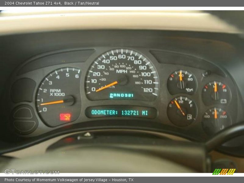 Black / Tan/Neutral 2004 Chevrolet Tahoe Z71 4x4