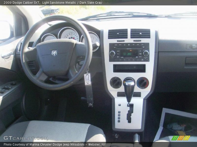 Light Sandstone Metallic / Dark Slate Gray 2009 Dodge Caliber SXT
