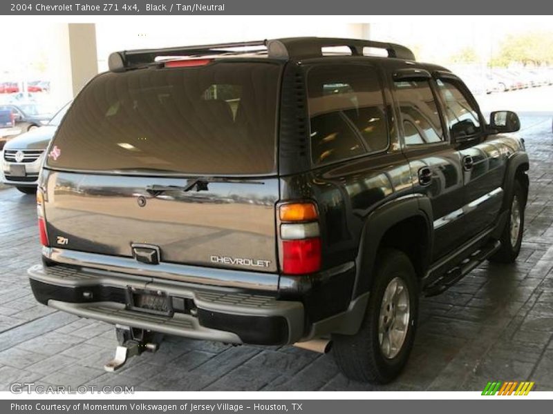 Black / Tan/Neutral 2004 Chevrolet Tahoe Z71 4x4