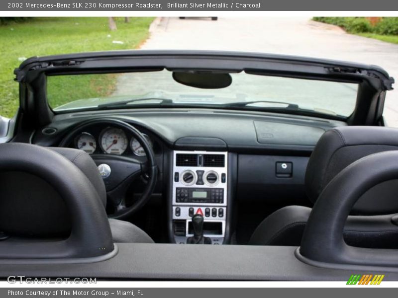 Brilliant Silver Metallic / Charcoal 2002 Mercedes-Benz SLK 230 Kompressor Roadster
