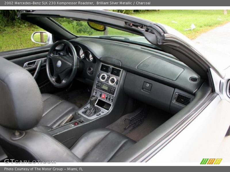 Brilliant Silver Metallic / Charcoal 2002 Mercedes-Benz SLK 230 Kompressor Roadster