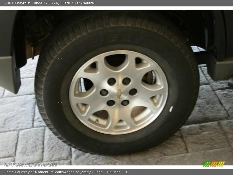 Black / Tan/Neutral 2004 Chevrolet Tahoe Z71 4x4