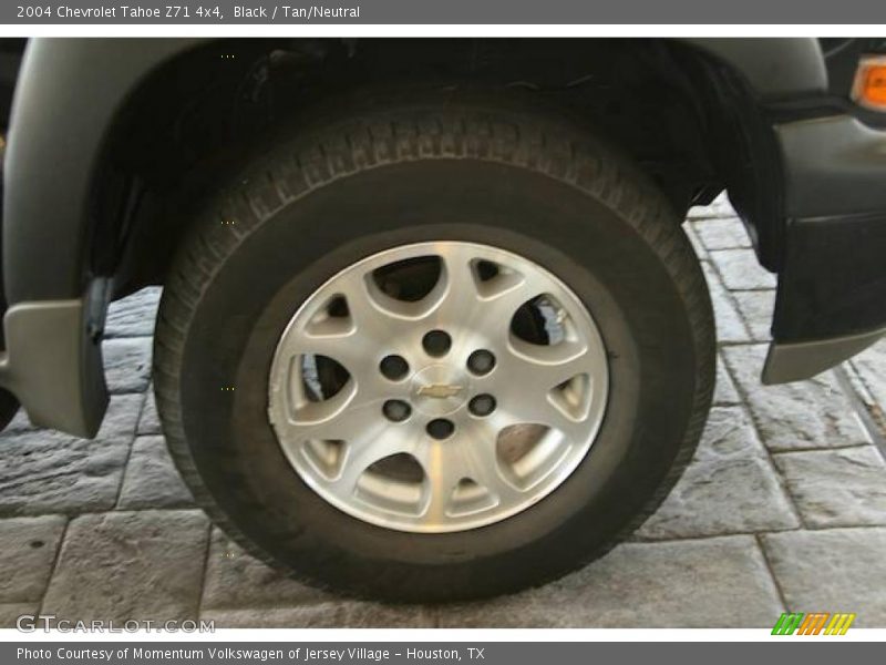 Black / Tan/Neutral 2004 Chevrolet Tahoe Z71 4x4