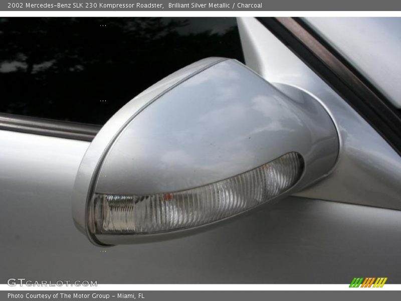 Brilliant Silver Metallic / Charcoal 2002 Mercedes-Benz SLK 230 Kompressor Roadster