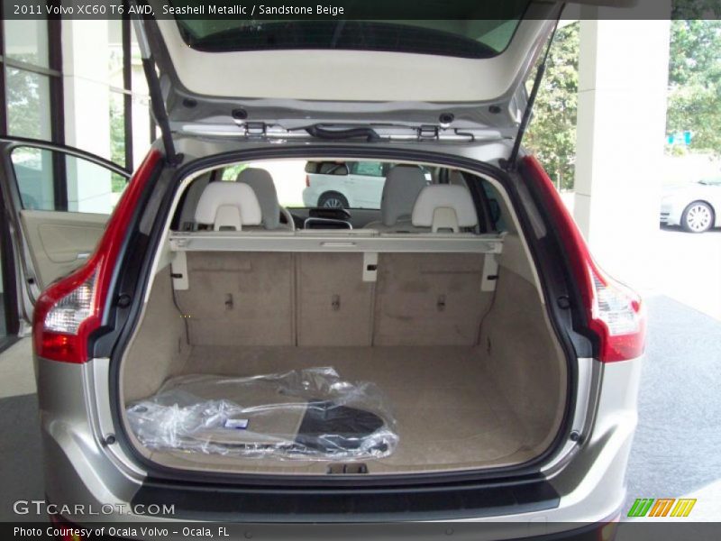 Seashell Metallic / Sandstone Beige 2011 Volvo XC60 T6 AWD