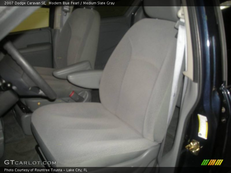 Modern Blue Pearl / Medium Slate Gray 2007 Dodge Caravan SE