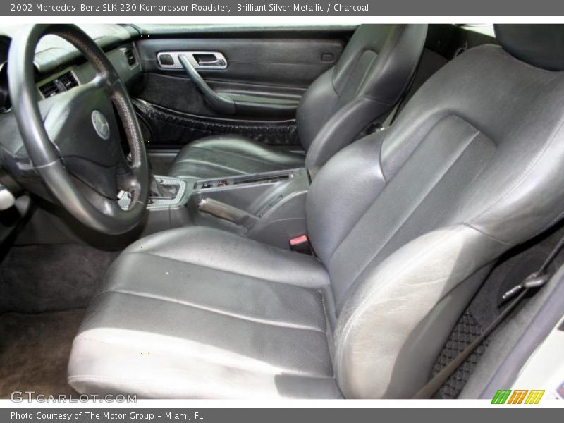 Brilliant Silver Metallic / Charcoal 2002 Mercedes-Benz SLK 230 Kompressor Roadster