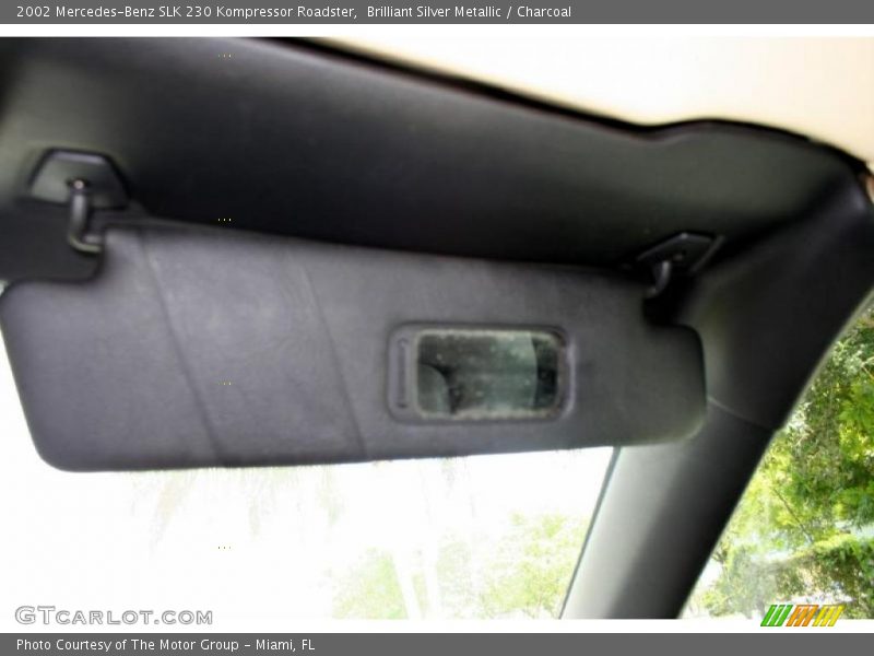 Brilliant Silver Metallic / Charcoal 2002 Mercedes-Benz SLK 230 Kompressor Roadster