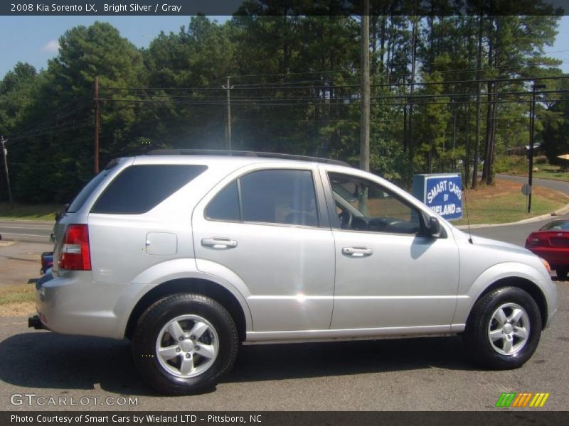 Bright Silver / Gray 2008 Kia Sorento LX