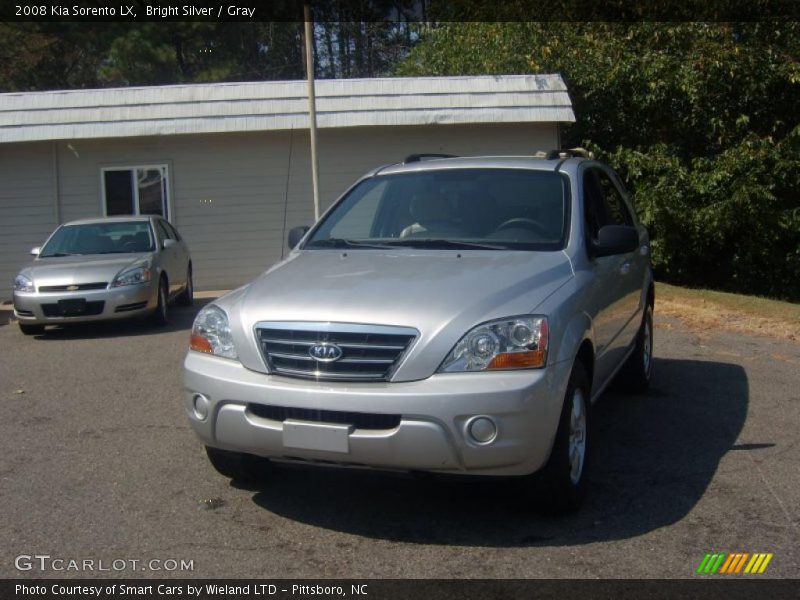 Bright Silver / Gray 2008 Kia Sorento LX