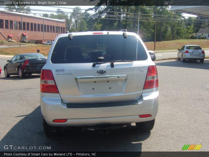 Bright Silver / Gray 2008 Kia Sorento LX