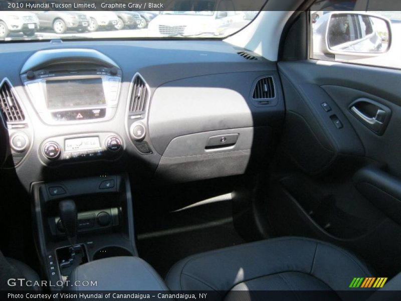 Graphite Gray / Black 2010 Hyundai Tucson Limited