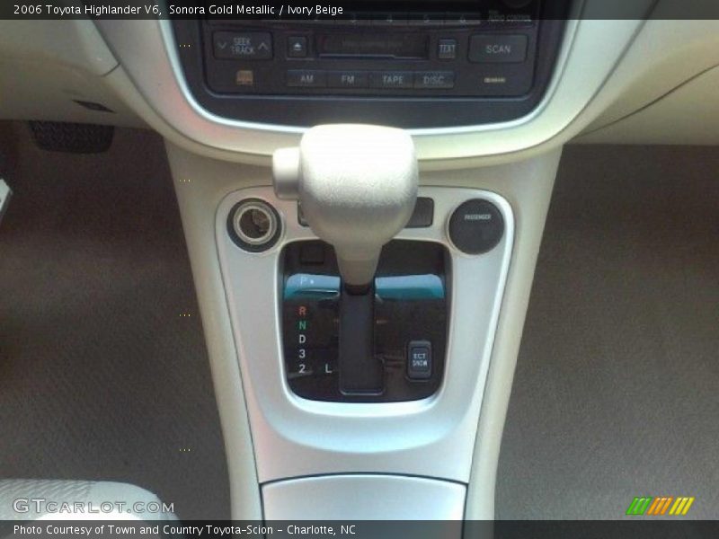 Sonora Gold Metallic / Ivory Beige 2006 Toyota Highlander V6
