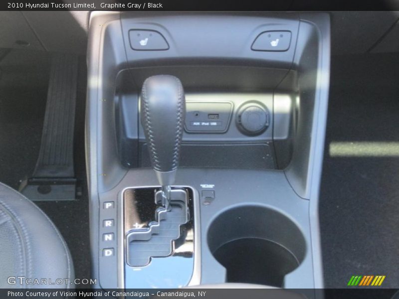 Graphite Gray / Black 2010 Hyundai Tucson Limited