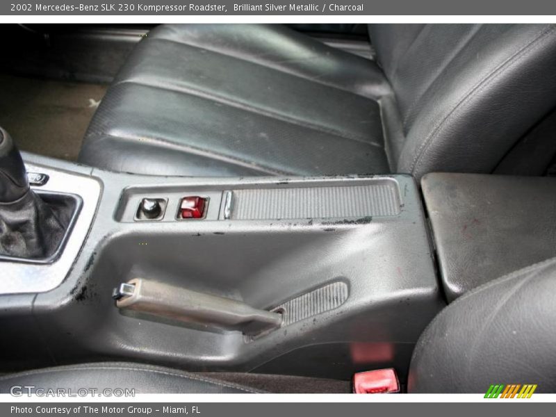 Brilliant Silver Metallic / Charcoal 2002 Mercedes-Benz SLK 230 Kompressor Roadster
