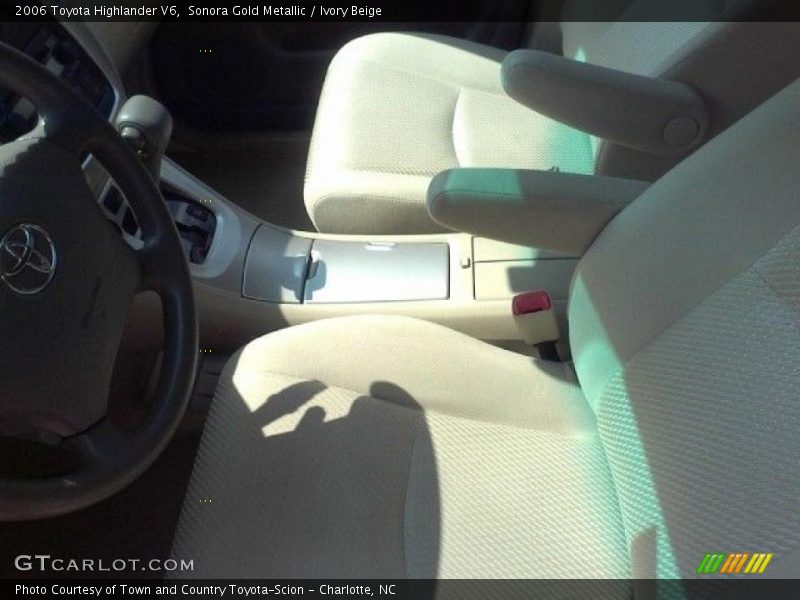 Sonora Gold Metallic / Ivory Beige 2006 Toyota Highlander V6