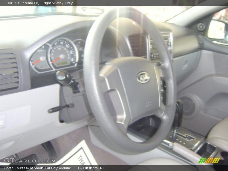 Bright Silver / Gray 2008 Kia Sorento LX