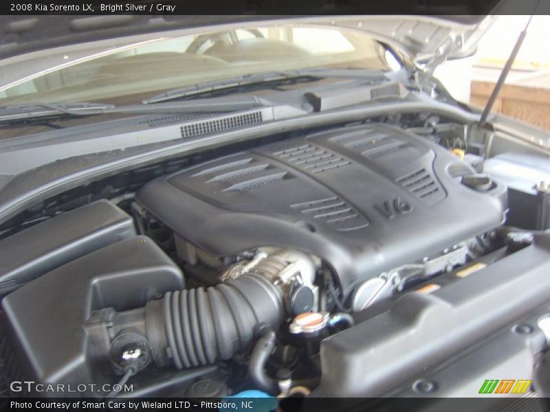 Bright Silver / Gray 2008 Kia Sorento LX