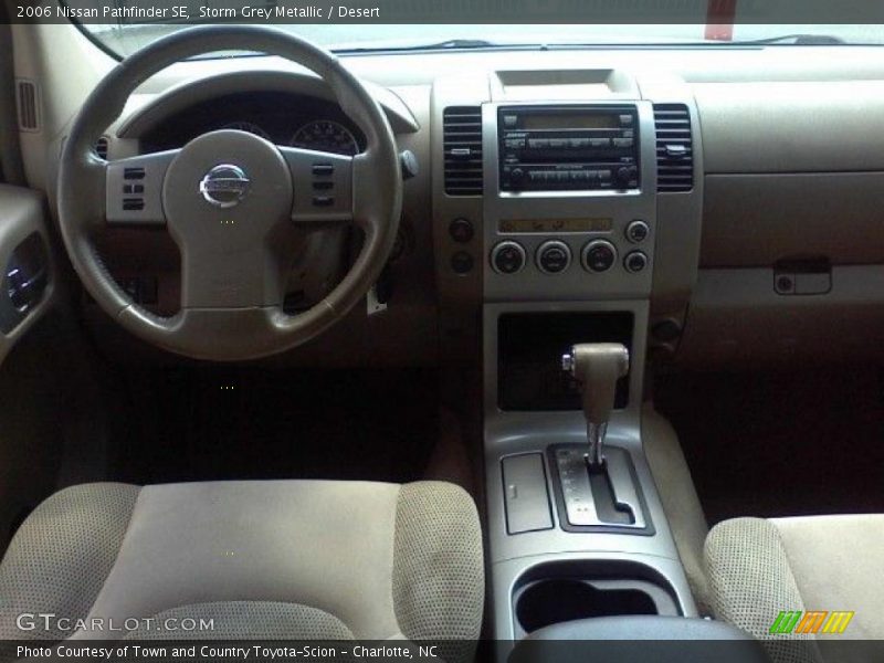 Storm Grey Metallic / Desert 2006 Nissan Pathfinder SE