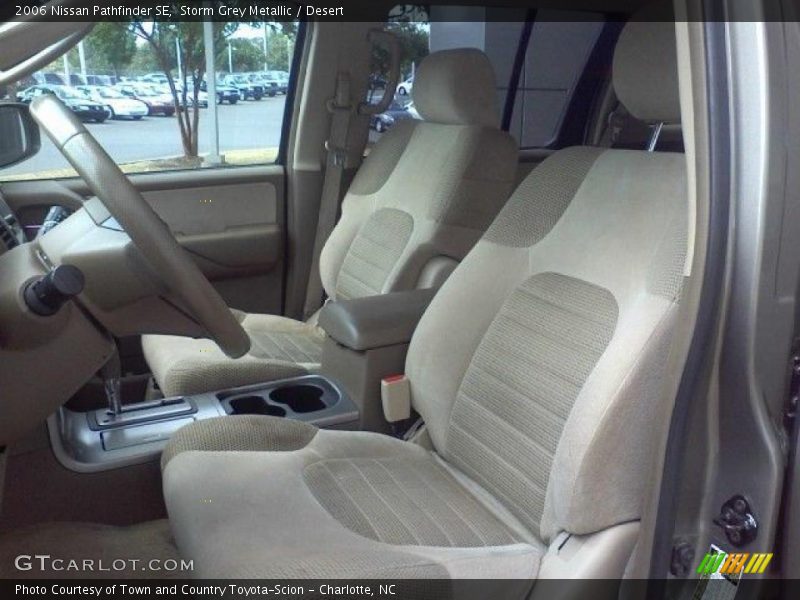 Storm Grey Metallic / Desert 2006 Nissan Pathfinder SE