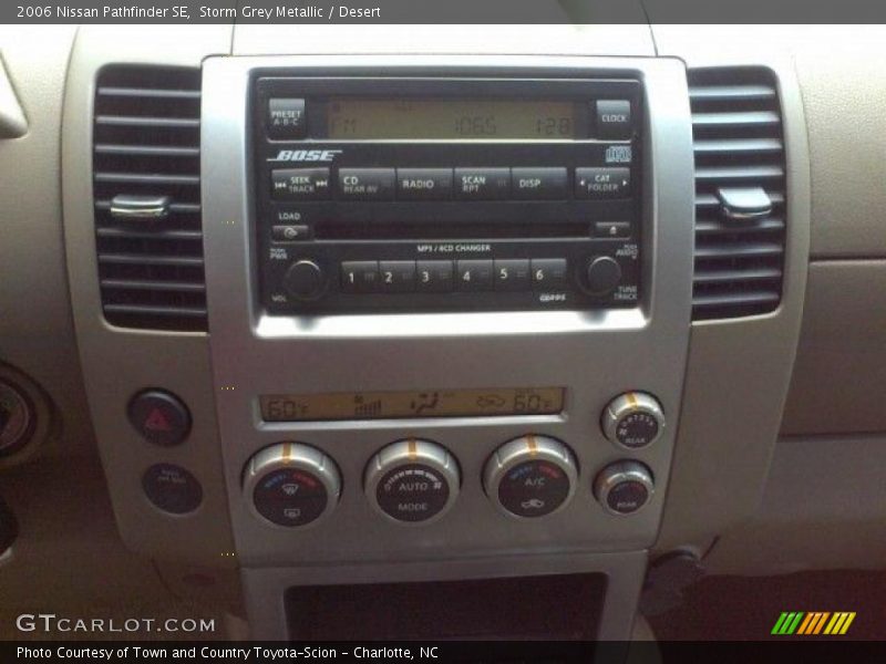 Storm Grey Metallic / Desert 2006 Nissan Pathfinder SE