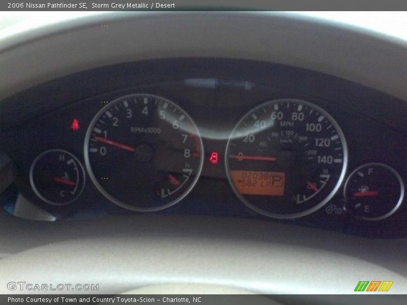 Storm Grey Metallic / Desert 2006 Nissan Pathfinder SE