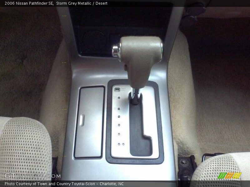 Storm Grey Metallic / Desert 2006 Nissan Pathfinder SE