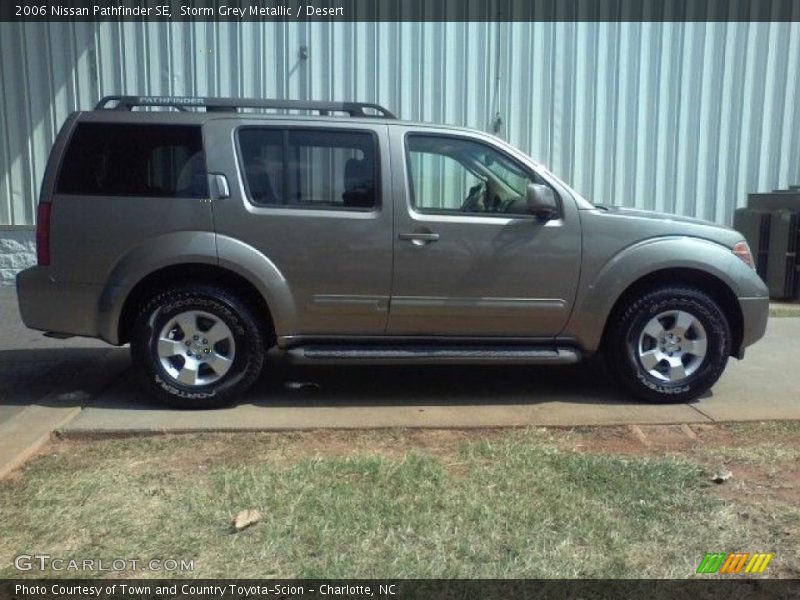 Storm Grey Metallic / Desert 2006 Nissan Pathfinder SE