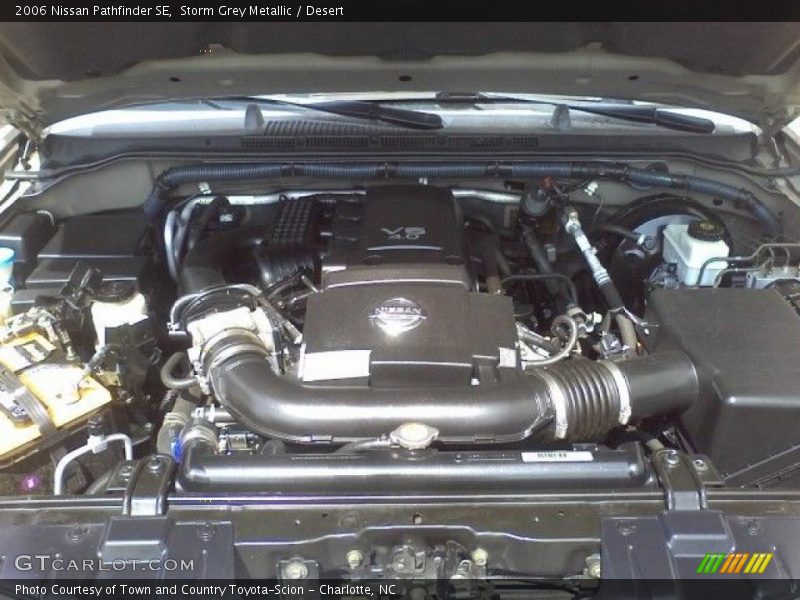 Storm Grey Metallic / Desert 2006 Nissan Pathfinder SE