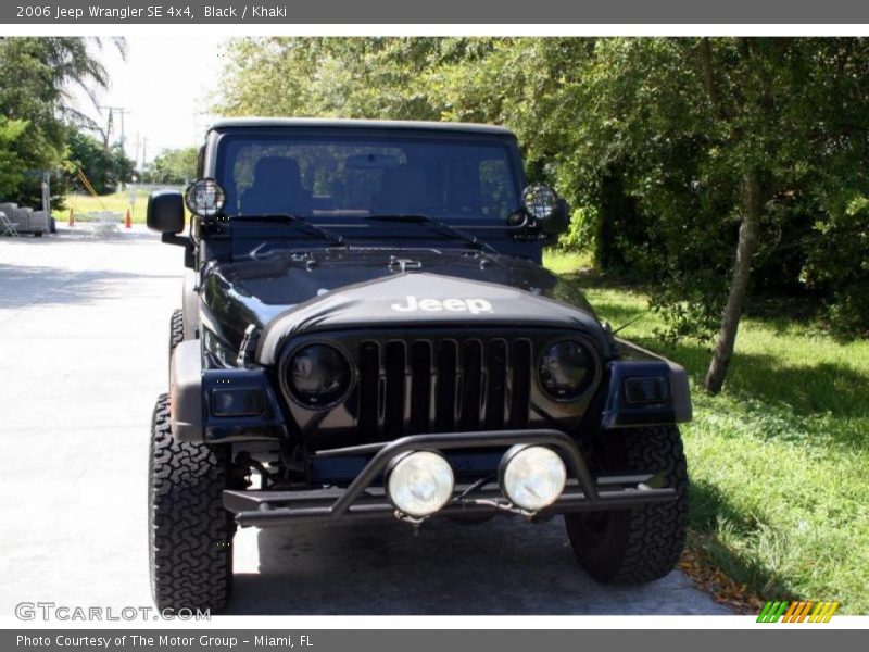 Black / Khaki 2006 Jeep Wrangler SE 4x4