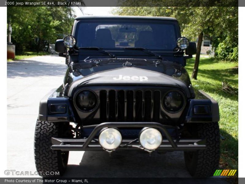 Black / Khaki 2006 Jeep Wrangler SE 4x4
