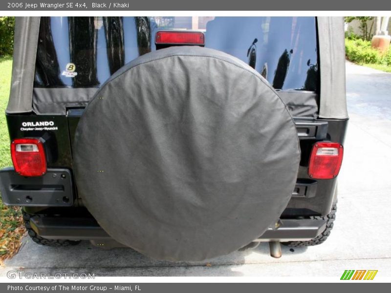 Black / Khaki 2006 Jeep Wrangler SE 4x4