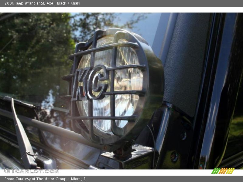 Black / Khaki 2006 Jeep Wrangler SE 4x4