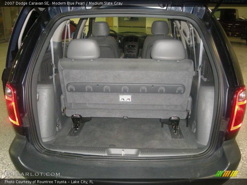 Modern Blue Pearl / Medium Slate Gray 2007 Dodge Caravan SE