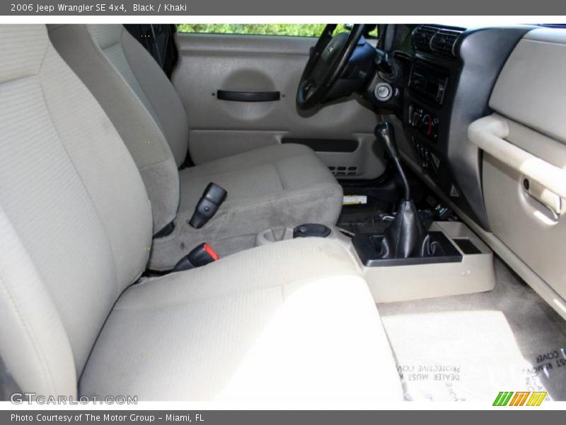 Black / Khaki 2006 Jeep Wrangler SE 4x4