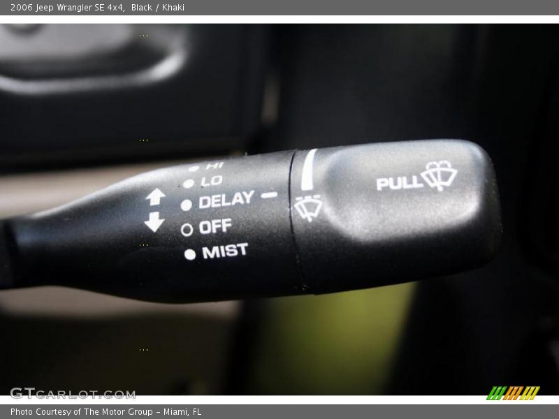 Black / Khaki 2006 Jeep Wrangler SE 4x4