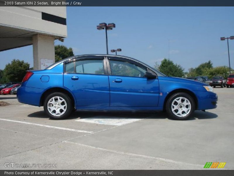 Bright Blue / Gray 2003 Saturn ION 2 Sedan