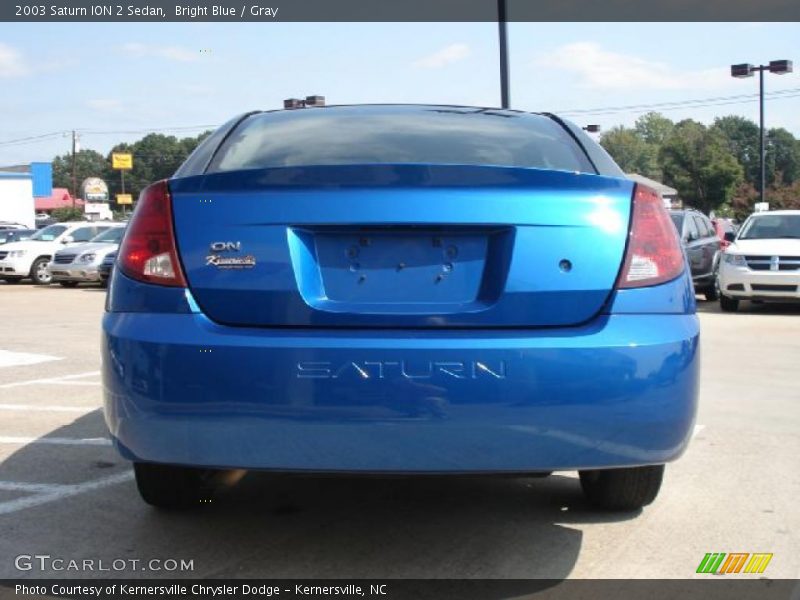 Bright Blue / Gray 2003 Saturn ION 2 Sedan