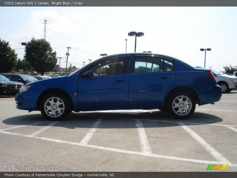 Bright Blue / Gray 2003 Saturn ION 2 Sedan