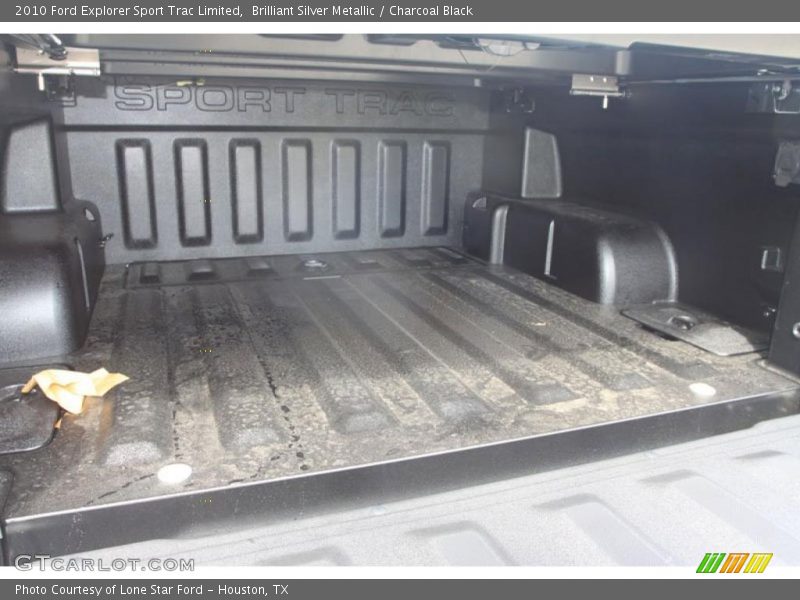 Brilliant Silver Metallic / Charcoal Black 2010 Ford Explorer Sport Trac Limited