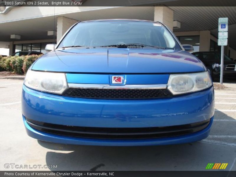 Bright Blue / Gray 2003 Saturn ION 2 Sedan