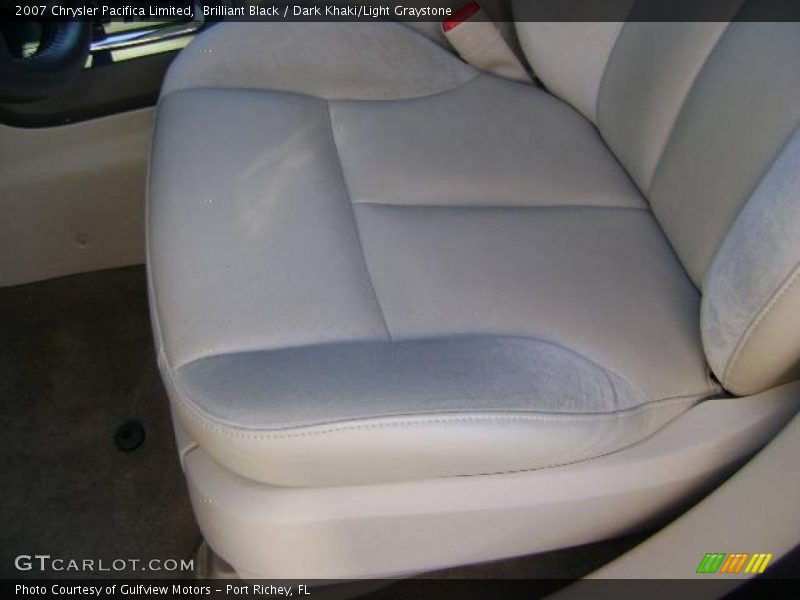 Brilliant Black / Dark Khaki/Light Graystone 2007 Chrysler Pacifica Limited