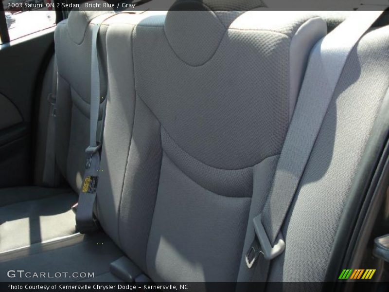 Bright Blue / Gray 2003 Saturn ION 2 Sedan